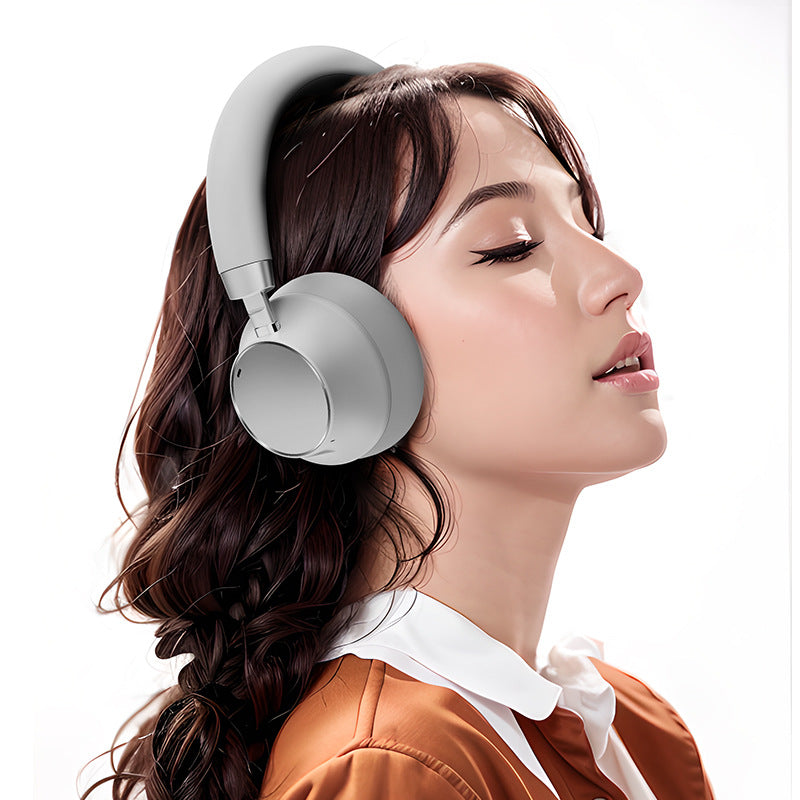 Heavy Bass Active Noise-reduction Bluetooth Headset Head-mounted